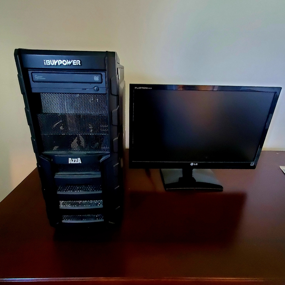 Computer and Monitor